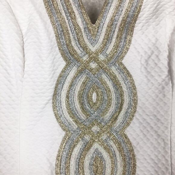 Lily Pulitzer Valli Shift Mini Dress Size 00 Resort White Preppy Quiet Luxury - Picture 10 of 15